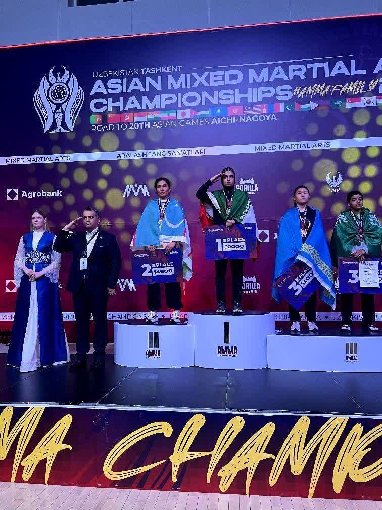با اعلام رسمی انجمن‌ AMMA و تأیید کمیته ملی المپیک، تیم ملی ام‌ام‌ای (MMA) جمهوری اسلامی ایران موفق به کسب ۴ سهمیه ارزشمند (دو سهمیه آقایان و دو سهمیه بانوان) برای حضور در بازی‌های آسیایی ناگویای ژاپن شد.
