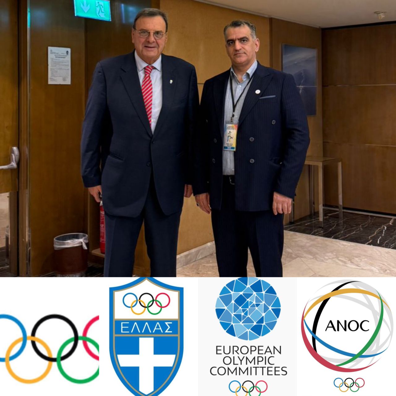 ⸻  خبر رسمی – نشست صبحگاهی دکتر افشین هادی چگینی با اسپایروس کاپرالوس، نایب‌رئیس اول FIMMA