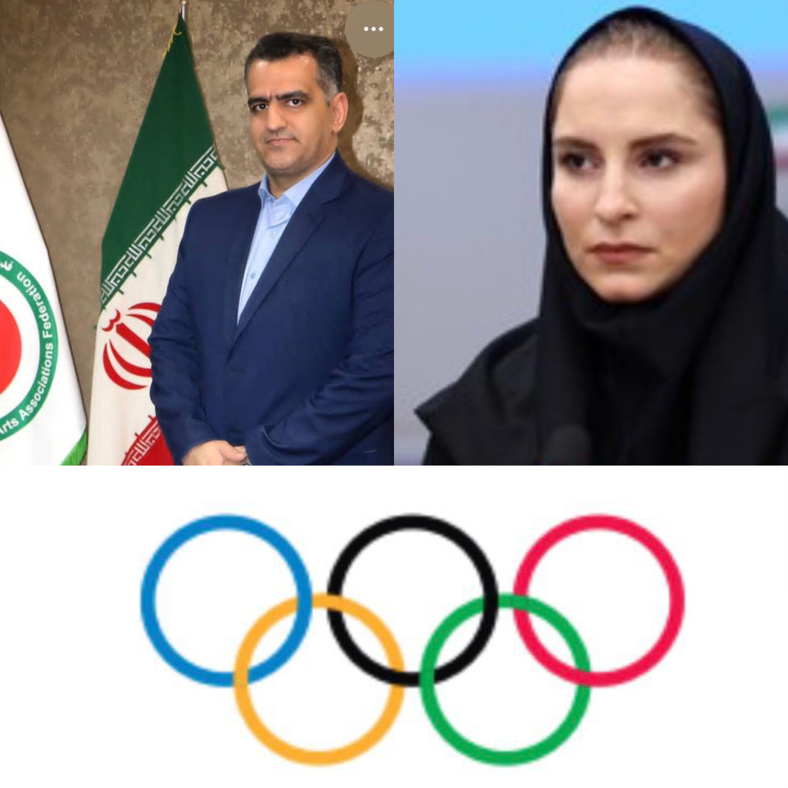 پیام تبریک چگینی به آقایی برای عضویت در کمیته بین‌المللی المپیک