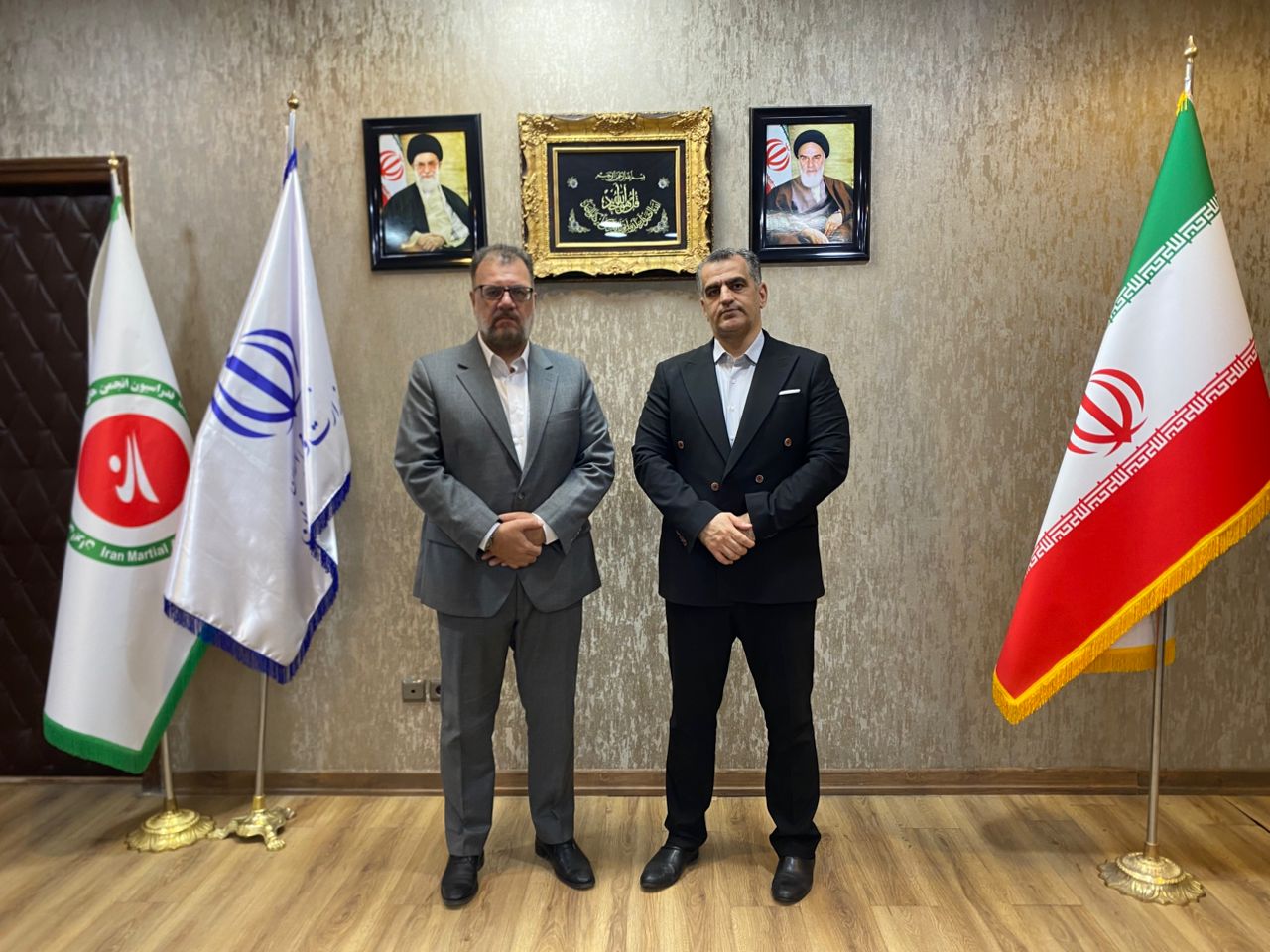 دیدار رئیس هیات رزمی  استان یزد با رئیس فدراسیون