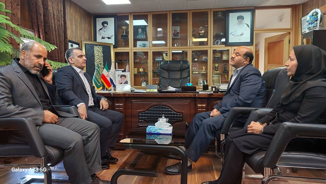 دیدار رئیس فدراسیون با مدیرکل ورزش و جوانان کرمانشاه
