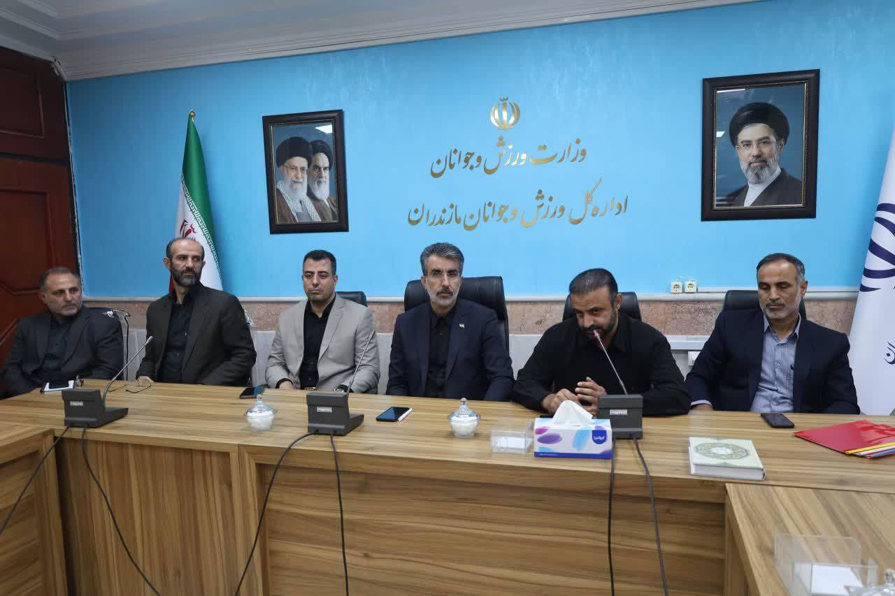 دیدار نایب‌رئیس فدراسیون ورزش‌های رزمی با مدیرکل ورزش مازندران