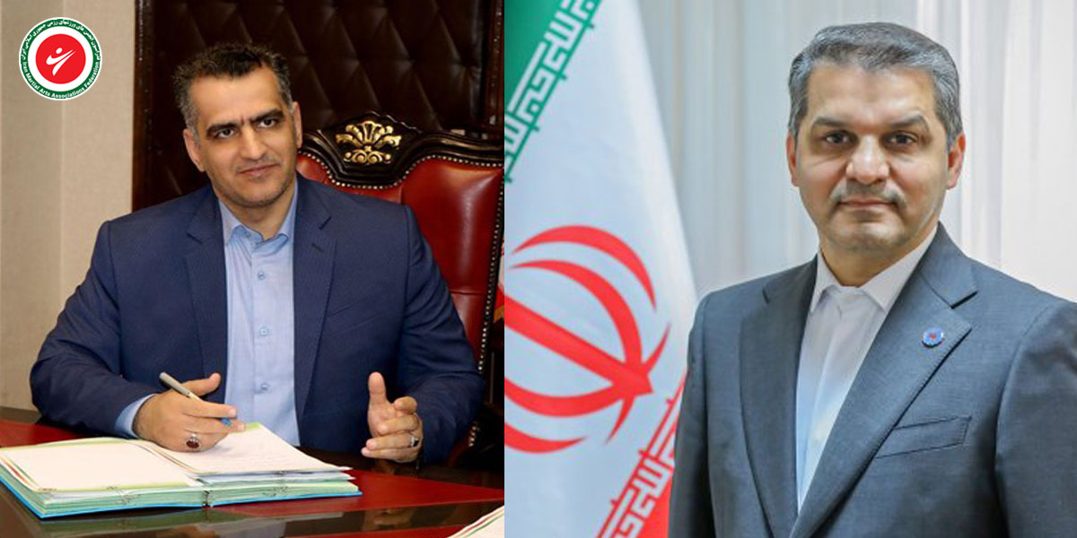 پیام تبریک دکتر افشین هادی چگینی به دکتر کاوه احمدی به مناسبت انتصاب جدید