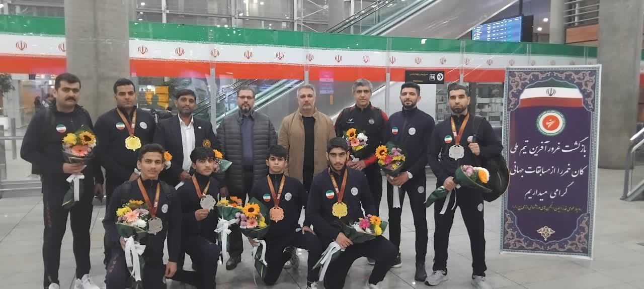 بازگشت تیم‌ملی کان خمر از مسابقات جهانی