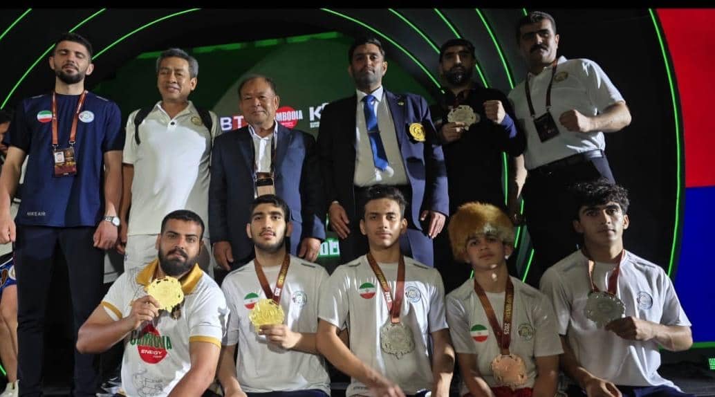 افتخارآفرینی تیم ملی ایران در مسابقات جهانی کان‌خمر؛ کسب ۲ طلا، ۳ نقره و یک برنز