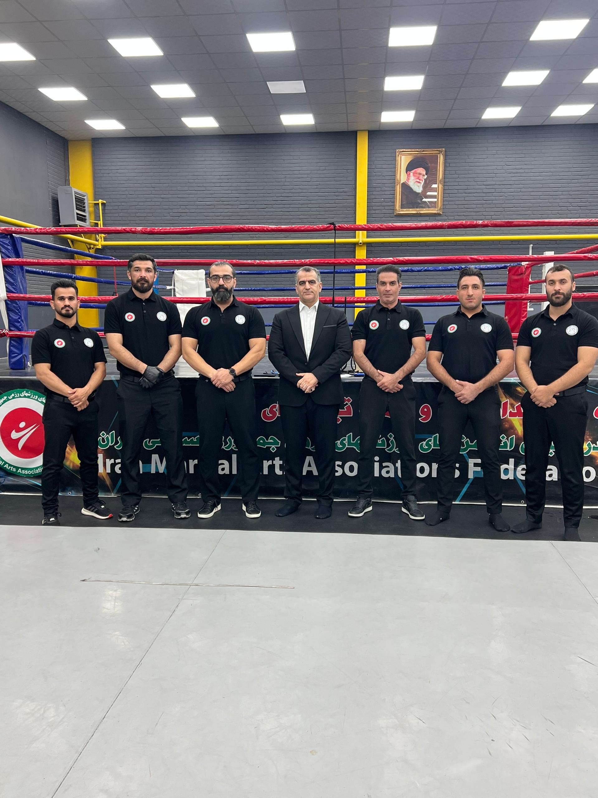 حضور رئیس فدراسیون رزمی در اردوی آماده سازی و انتخابی تیم ملی AMMA آقایان