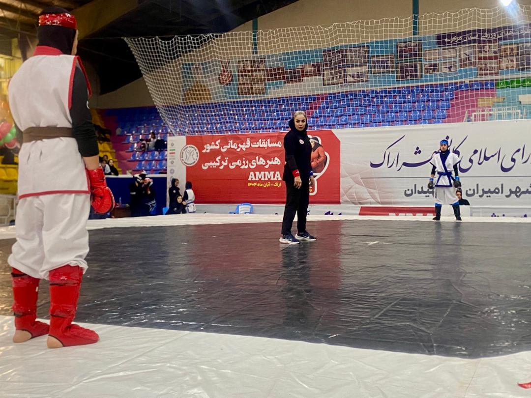 روز دوم مسابقات قهرمانی کشور هنرهای رزمی ترکیبی بانوان در اراک آغاز شد