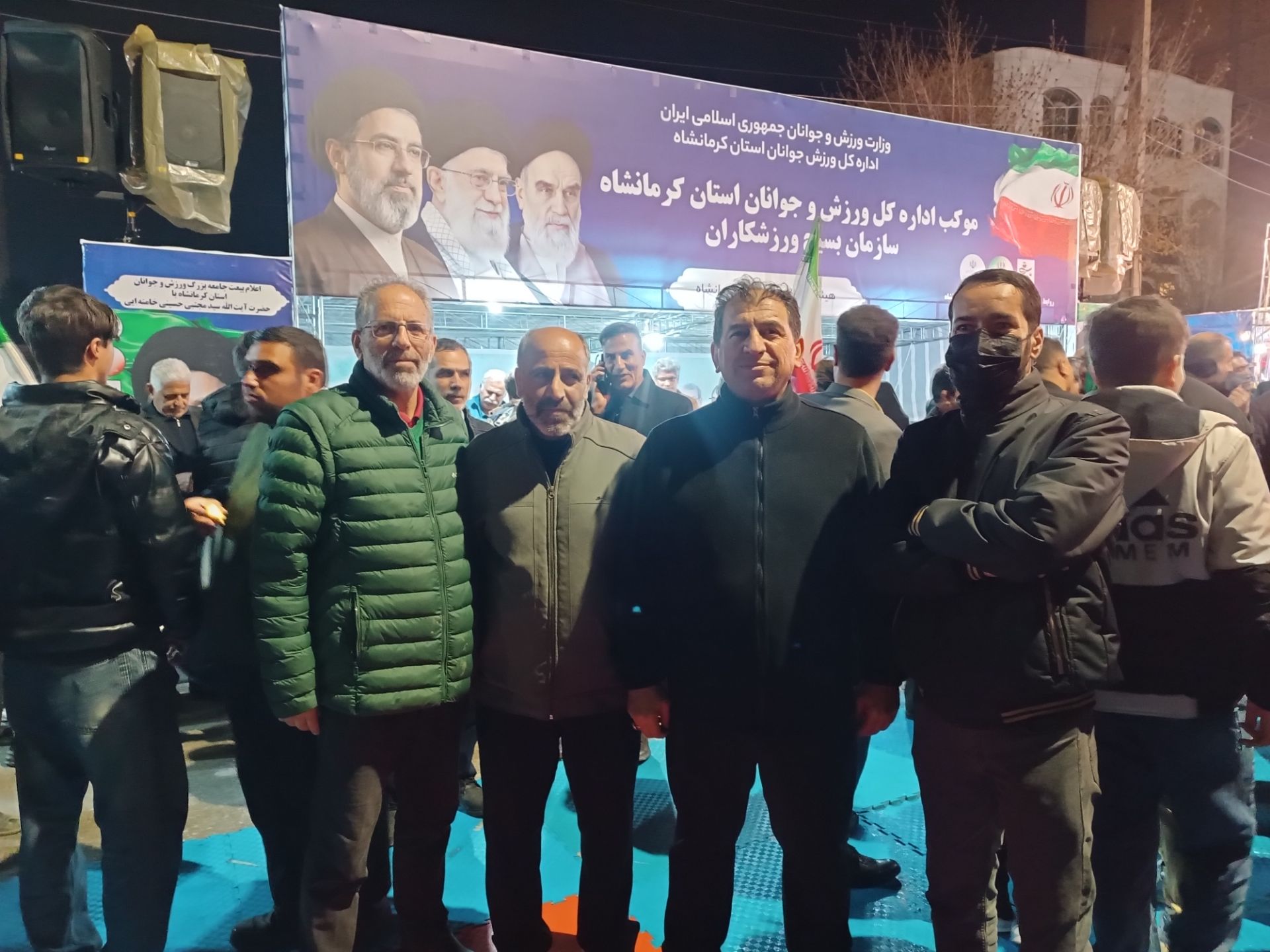 برگزاری موکب و تجمع ورزشکاران